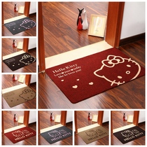 Waterproof printed floor mat ultra-thin muddy non-slip mat bathroom carpet door foot mat entrance rinse mat