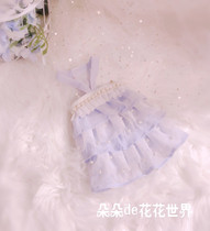 J Pet Dog Teddy Yorkshire Pearl Princess Dress Dress Dress Wedding Dog Clothes