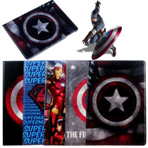 Captain America 2018 new ipad9 7 protective cover air2 ultra-thin dormant ipad6 leather case a1893 Shell 5