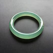 51 7 Natural Myanmar jade Jade Jade Jade ice species A goods Lao Keng fruit green round bar bracelet with certificate KO036