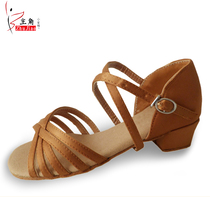 Latin shoes and girls of four seasons jazz young girls soft sole dance shoes and girls