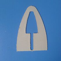 Hot bucket 500W 700W accessories chip asbestos pad