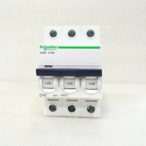 Schneider A9 small breaker IC65N 3P D 40A air switch D power type 3 phase 40A 380V