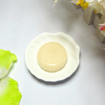 Hotel supplies practical ceramic dish hotel supplies hotel simple white small soap dish