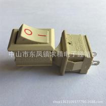 Supply two-pin two-speed ship switch rice dumpling rocker switch KCD1-101 size 21X15