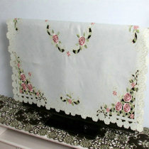 42 inch 32 inch 48 inch 65 inch 55 inch European full work embroidered cover cloth hollow LCD TV cover dust cover