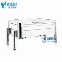 Special price Yuhui hydraulic glass cover square buffet stove thickened thermal insulation furnace heating bufie stove electric hot cutlery