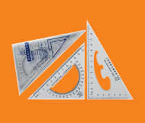 Golden Silk Monkey Brand Organic Glass Fine Engraving Triangular plate Triangle 40cm Triangle plate