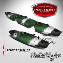 Point65 Martini Angler Martini fishing boat with detachable kayak assembly fishing recreational boat