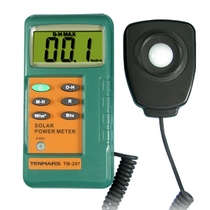  Solar power meter Solar irradiance Solar radiation tester UV power meter 400~1100nm