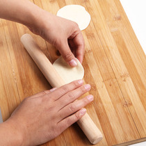 Liu Ruixuan Solid wood rolling pin Baking tools Pressing stick Dumpling skin stick noodle stick Noodle stick bun skin