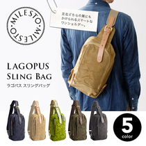 Japanese direct mail milesto men and women shoulder backpack casual bag shoulder bag chest bag