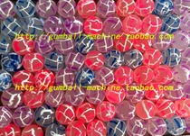 No. 32 new transparent elastic ball square transparent elastic ball one yuan coin Coin Coin pinball machine grid bouncing ball