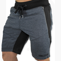 Muscle Training Sports Fitness Shorts Men Sports Trousers Training Five-Software Cotton Running Shorts