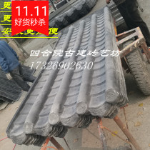 New product counter Lightweight one glass fiber reinforced plastic antique glazed tile Resin tile pvc plastic roof decorative tile