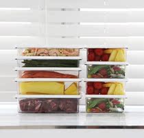 Zhu Zhu Homeland Korea * Space-saving*Can be refrigerated and frozen small classified food preservation box