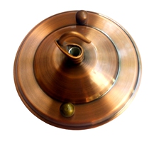 Retro chandelier ceiling plate hardware ceiling spinning process retro electroplating imitation sheepskin lantern ceiling adhesive hook