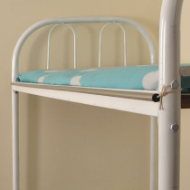 Student Dormitory Lower Bunk Bed Curtain Single Rod Mosquito Net Bracket Single length crossbar dorm room with stainless steel rods Single sell