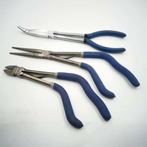 Bend handle oblique pliers Point nose pliers Curved nose pliers 10 11 12 inches