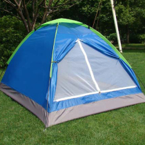 Outdoor equipment Park leisure camping windproof and rainproof single door 3-4 people three-season tent double single-layer tent special offer