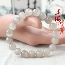 Natural white hair crystal bracelet rare silver hair Crystal hand string that women hair crystal gift