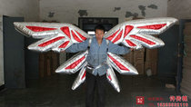 Features Inflatable wings air mold Venetian doll performance props Inflatable clothing Stilt performance clothing