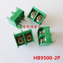 Terminal block HB9500-2P 3P 4P Spacing 9 5mm green fence can be spliced 0 18 P