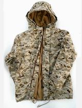 American camouflage G8 trench coat men and women plus velvet thickened US military coat winter warm winter cotton jacket