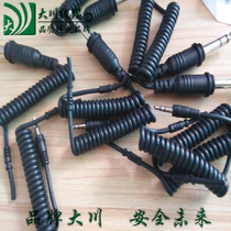 PU PVC spring wire 3 Core 0 2 square 3 m Slingshot Wire Spiral Power Cord