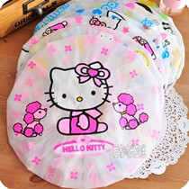 Japanese and Korean cute cartoon women adult shower cap environmental protection PVC shower cap bath waterproof thick shower cap bath