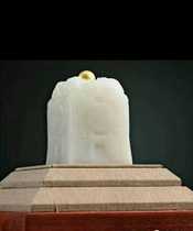  RMB Caixi Hetian Qingbai Jade