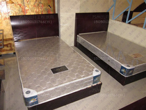 Custom-made paint hotel furniture wood oil 1 2 meters standard room bed Chain standard room TV cabinet combination full set