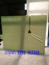 Customized open and round mouth steel tube floor cushion professional dance mat training power cushion subskill mat steel tube dance mat