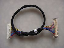 Hisense TLM26E29X screen cable motherboard RSAG7 820 1796 and screen HS26L02-IVO connection