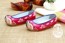 Korean original imported Children girls embroidered Hanbok shoes Girls performance dance shoes H-P01809