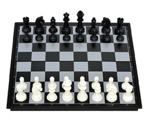 Medium portable magnetic chess foldable board magnetic chess cost-effective student Chess