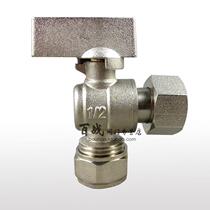 Aluminum plastic pipe special inner wire ferrule type ball valve triangle valve water heater water pump joint copper parts 1216 1620