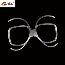 Uniya ski glasses universal myopia frame ski goggles goggles windproof mirror myopia frame can be equipped with myopia