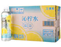 Three Tory Liqin Lemon Water Drinks 550ml * 15 bottle boxes Beijing area with coupons in Beijing