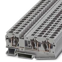 Phoenix original feed-through terminal block - ST 6-TWIN BU - 3036479
