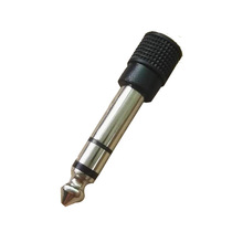 Aiken sound card 6 5 to 3 5 adapter guitar audio plug electric piano electronic organ microphone headset converter