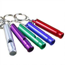 Aluminum Whistleblowing Lifeguard Whistle aluminum alloy whistle Key button Gymnastics Whistle Gift Whistle Couple Whistle