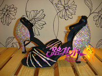 Lu Qier * Betty 211 English high-heeled Latin dance shoes Latin dance shoes diamond-encrusted shoes cannot be returned