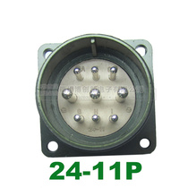 Air plug 9 VW3M5131 VW3M5131 MS3102A 24-11P 24-11P socket 9-pin servo motor socket