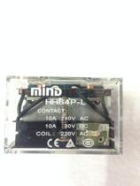Wuxi Mingda small electromagnetic relay factory direct HH64PL AC220V high current 10A with lamp