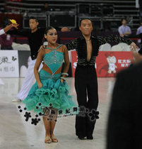2016 New Century Latin Dance Performance Dress Competition Dress Latin Mens Dress Latin Performance Dress