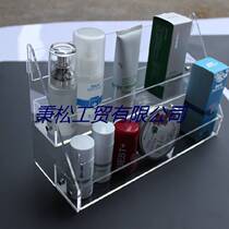Cosmetic shelf mask display stand acrylic storage rack cosmetics rack lattice shop perfume shelf