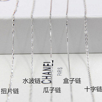 s925 sterling silver Korean short clavicle necklace female