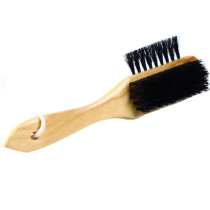 Noh Chin smooth leather shoe brush cleaning brush polishing brush shoe brush more elastic does not hurt upper black shoe polish