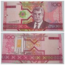 Turkmenistan 100 Manat 2005 new Inc foreign coins